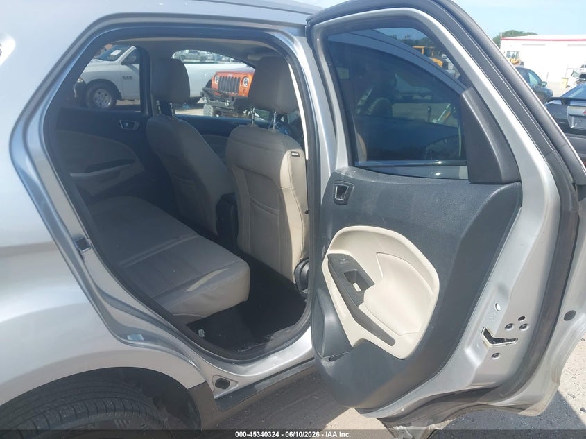 2019 Ford Ecosport VIN MAJ6S3KL9KC293904 IAAI salvage auction — FRONT & REAR, Rebuildable (Florida), sold $1,000 on 2026-07-30 (photo 8)