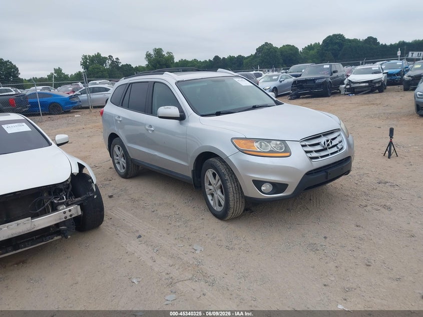 2011 Hyundai Santa fe VIN 5XYZHDAG9BG029528 IAAI salvage auction — FRONT END, Salvage (North Carolina), sold $725 on 2026-07-20 (photo 1)