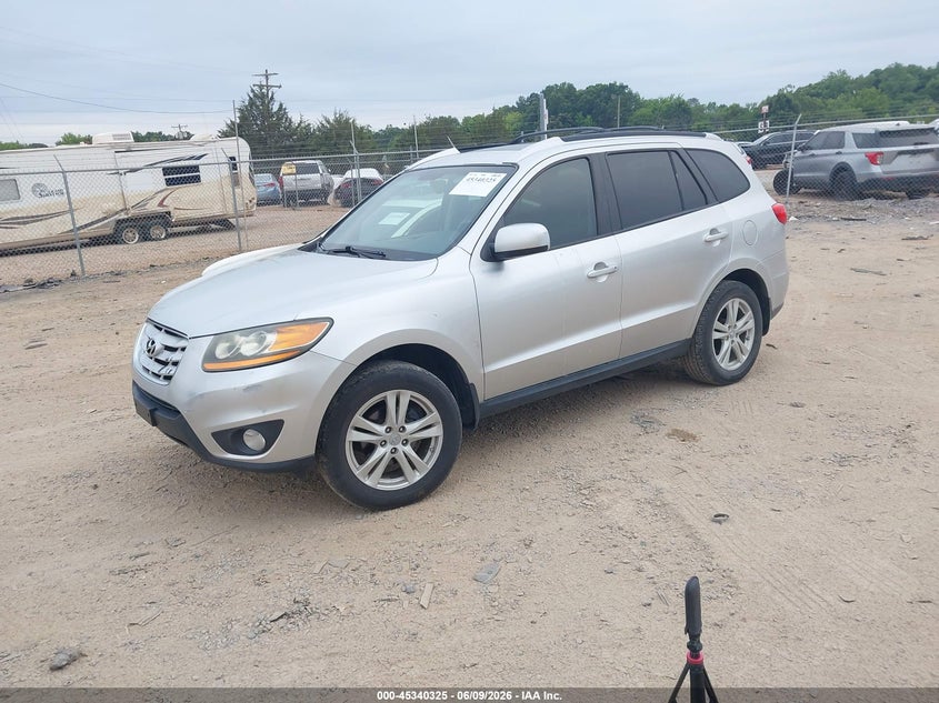 2011 Hyundai Santa fe VIN 5XYZHDAG9BG029528 IAAI salvage auction — FRONT END, Salvage (North Carolina), sold $725 on 2026-07-20 (photo 2)