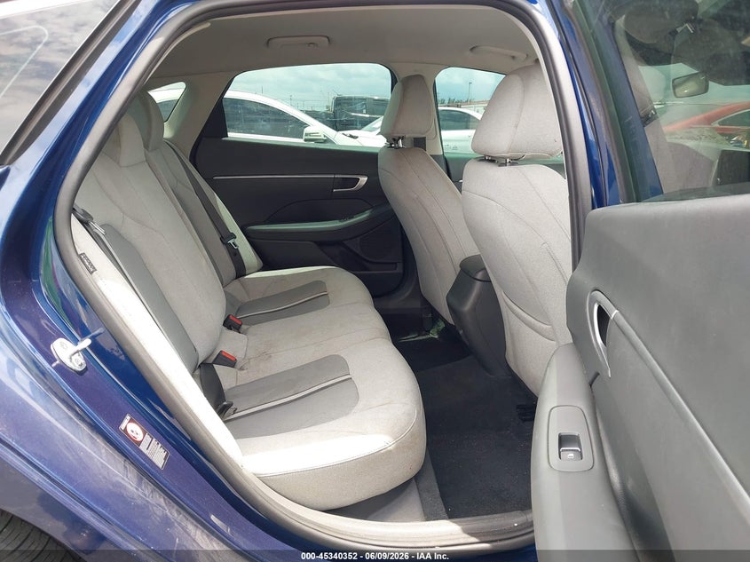 2021 Hyundai Sonata VIN 5NPEG4JA2MH126871 IAAI salvage auction — FRONT END, Certificate Of Destruction (Florida), sold $3,500 on 2026-07-24 (photo 8)