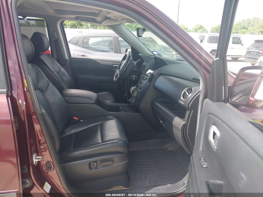 2014 Honda Pilot VIN 5FNYF3H90EB009571 IAAI salvage auction — HAIL, Original (Texas), sold $1,200 on 2026-07-09 (photo 5)