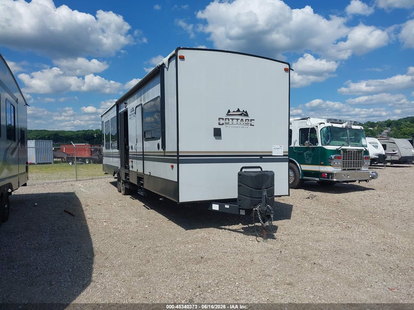 2021 Cedar creek Creek lod VIN 4X4TCRS22MS226214 — IAAI salvage auction photo