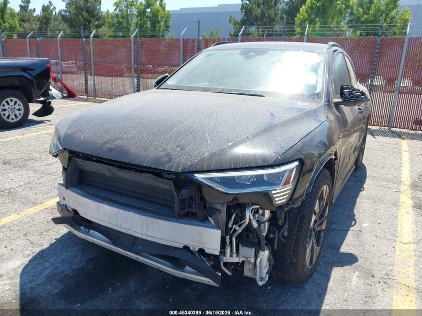 2021 Audi E-tron VIN WA1AAAGE5MB028762 IAAI salvage auction — FRONT END, Nrc Lienholder Repossession Paperwork (California), sold $3,550 on 2026-07-07 (photo 6)