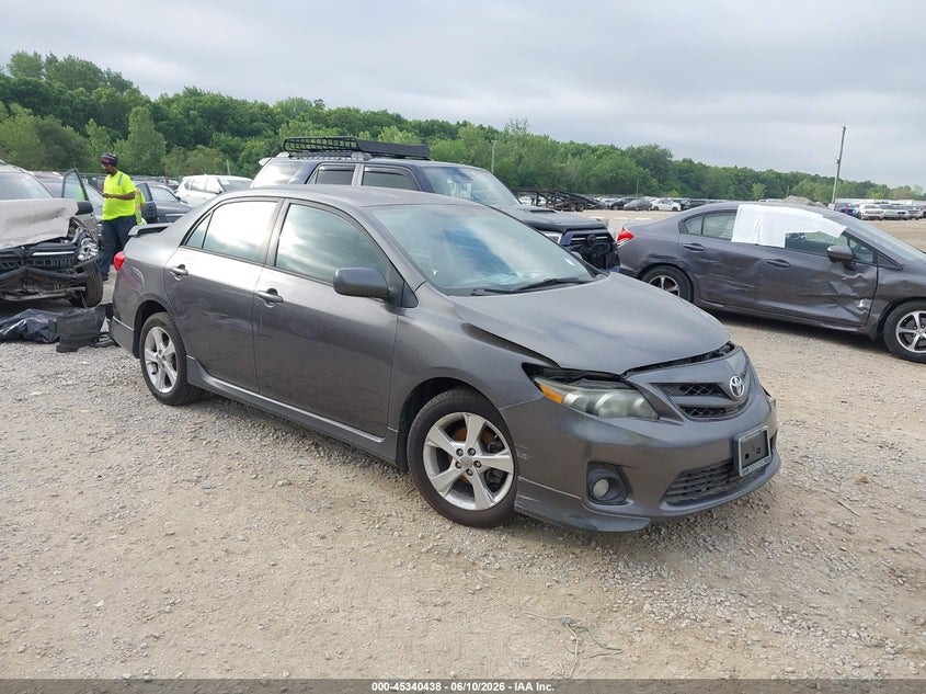 2013 Toyota Corolla VIN 5YFBU4EE6DP111155 IAAI salvage auction — FRONT END, Salvage (Ohio), sold $1,850 on 2026-07-15 (photo 1)