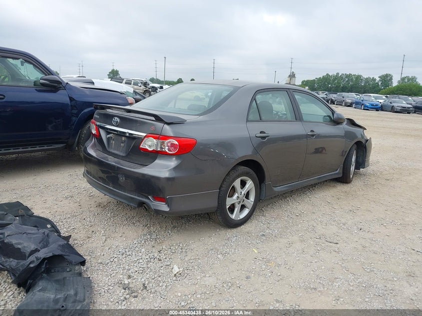 2013 Toyota Corolla VIN 5YFBU4EE6DP111155 IAAI salvage auction — FRONT END, Salvage (Ohio), sold $1,850 on 2026-07-15 (photo 4)
