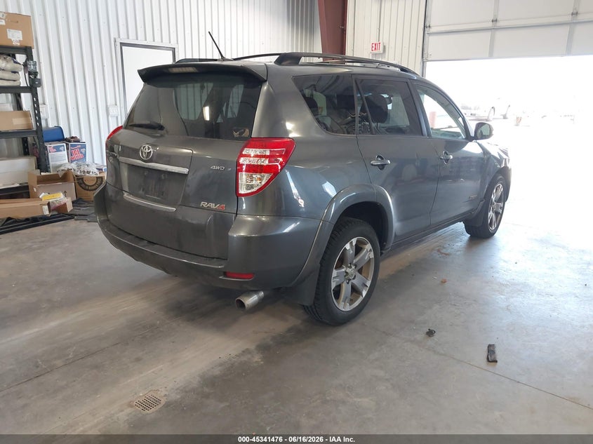 2011 Toyota Rav4 VIN JTMRK4DV3B5098770 IAAI salvage auction — FRONT & REAR, Clear (Colorado), sold $1,075 on 2026-07-15 (photo 4)