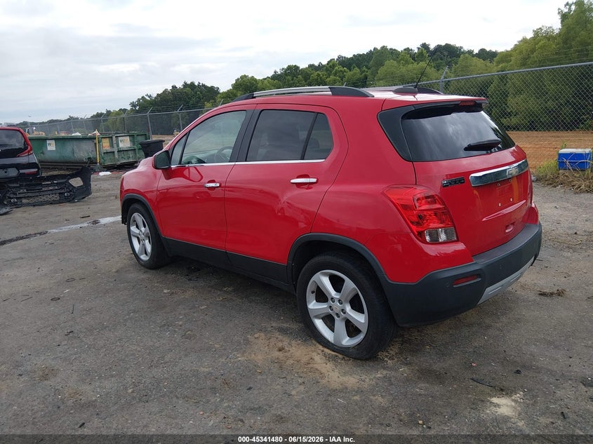 2015 Chevrolet Trax VIN KL7CJNSB9FB212492 IAAI salvage auction — FRONT END, Salvage (Mississippi), sold $750 on 2026-07-29 (photo 3)