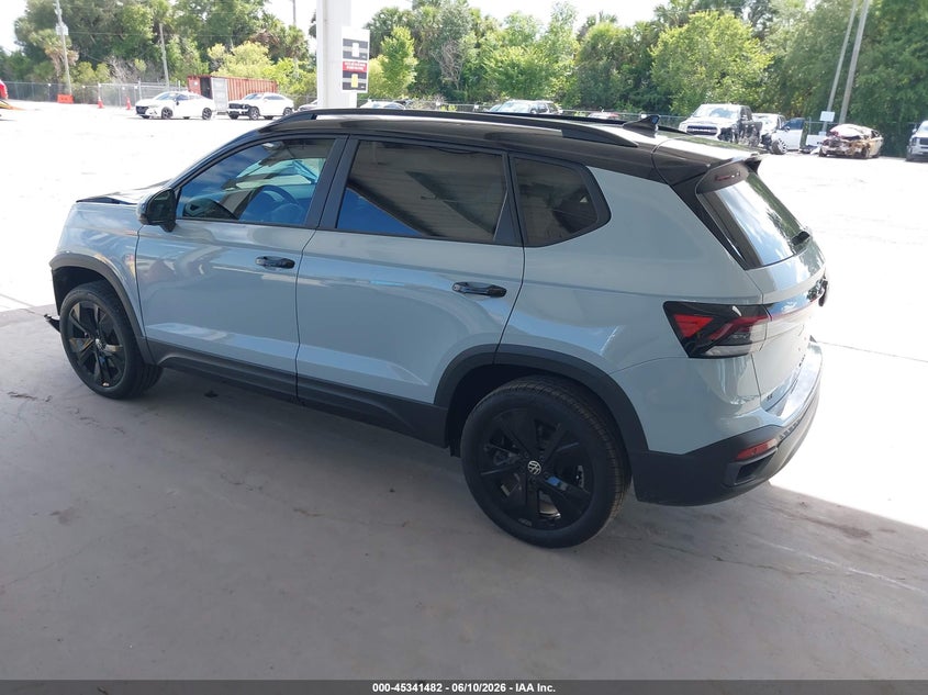 2026 Volkswagen Taos VIN 3VV3C7B25TM044204 IAAI salvage auction — FRONT END, Salvage Title, sold $5,600 on 2026-07-24 (photo 3)