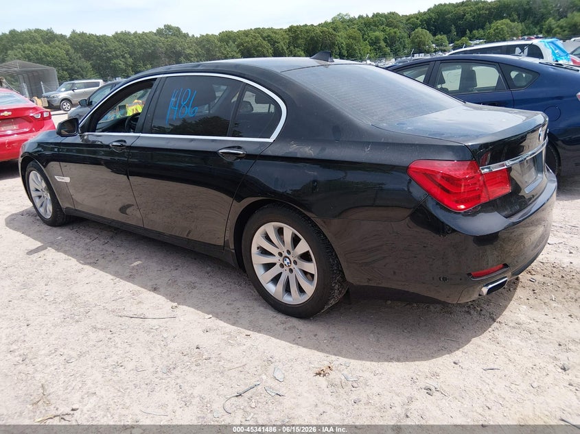 2010 BMW 7er VIN WBAKB8C51ACY64397 IAAI salvage auction — HAIL, Junk Bill Of Sale Mv2459 (Wisconsin), sold $25 on 2026-07-29 (photo 3)