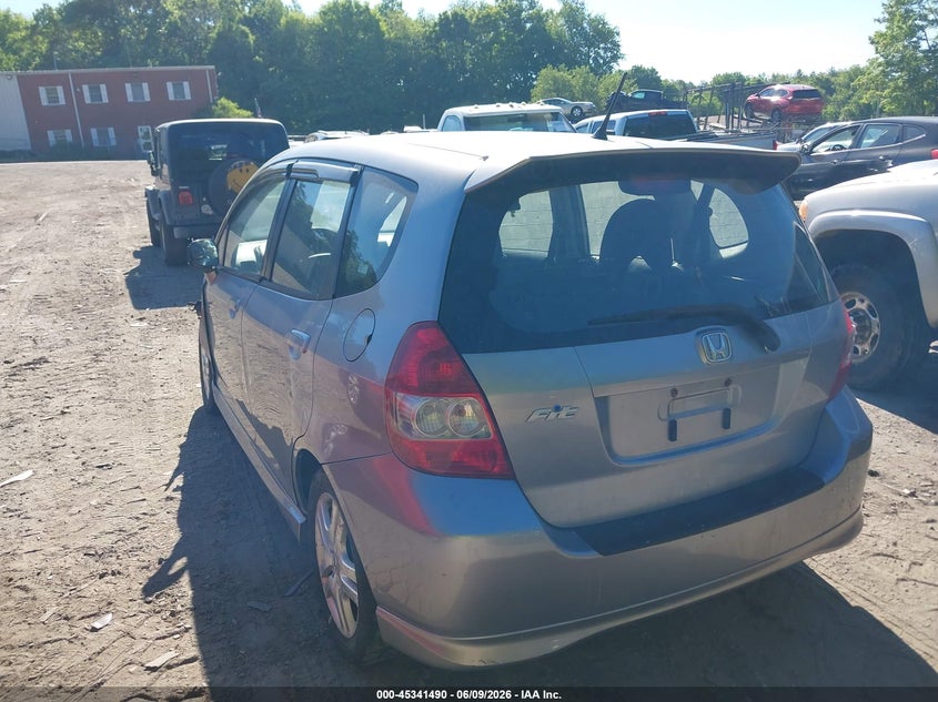 2008 Honda Fit VIN JHMGD38658S052932 IAAI salvage auction — NORMAL WEAR, Clear (Massachusetts), sold $225 on 2026-07-07 (photo 3)