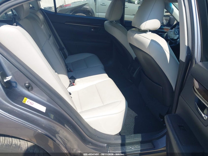 2015 Lexus ES VIN JTHBK1GG1F2181794 IAAI salvage auction — LEFT FRONT, Salvage (Georgia), sold $3,850 on 2026-07-29 (photo 8)