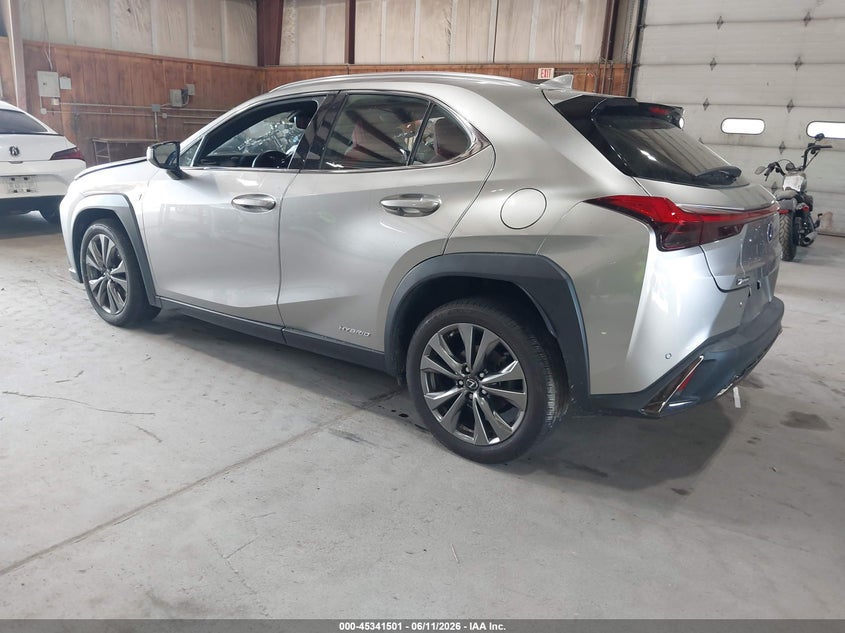 2019 Lexus Ux VIN JTHU9JBH5K2010528 IAAI salvage auction — RIGHT FRONT, Mv-907A (New York), sold $6,800 on 2026-07-08 (photo 3)