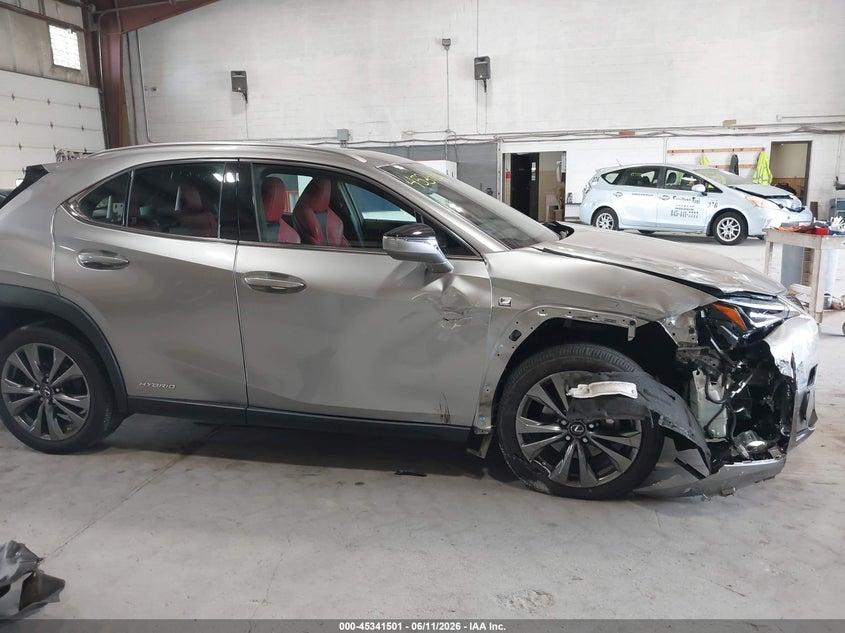 2019 Lexus Ux VIN JTHU9JBH5K2010528 IAAI salvage auction — RIGHT FRONT, Mv-907A (New York), sold $6,800 on 2026-07-08 (photo 6)