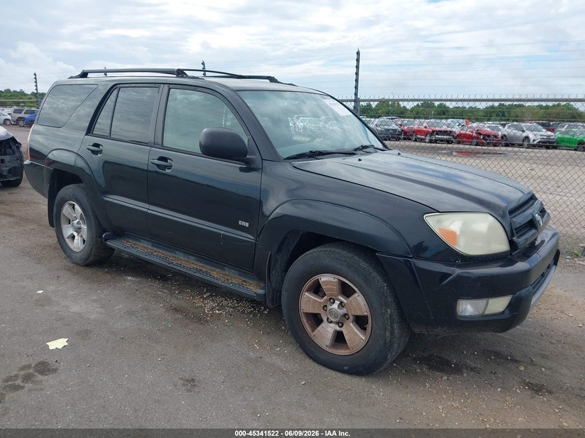 2004 Toyota 4runner VIN JTEZU14RX40024527 IAAI salvage auction — LEFT SIDE, Salvage (Louisiana), sold $1,850 on 2026-07-13 (photo 1)