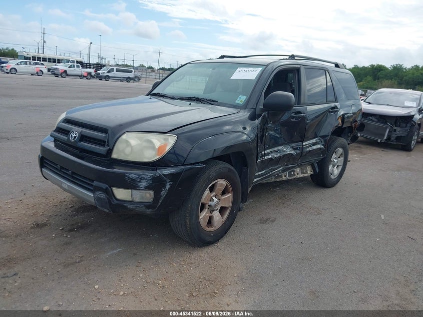 2004 Toyota 4runner VIN JTEZU14RX40024527 IAAI salvage auction — LEFT SIDE, Salvage (Louisiana), sold $1,850 on 2026-07-13 (photo 2)
