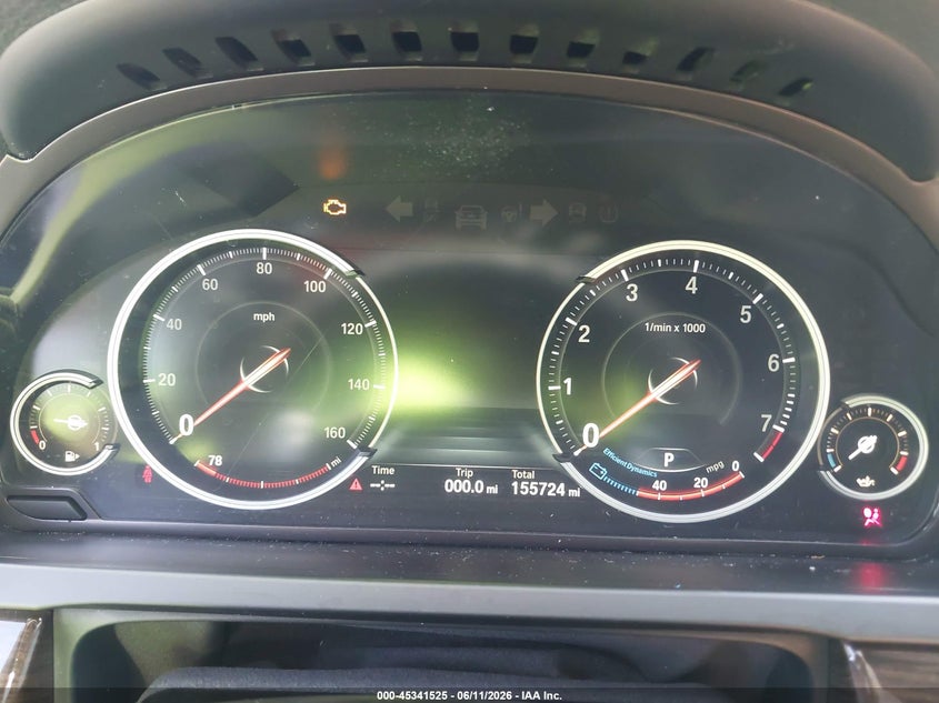 2015 BMW 7er VIN WBAYA6C5XFD827089 IAAI salvage auction — WATER/FLOOD, Rebuildable (Florida), sold $825 on 2026-07-16 (photo 7)