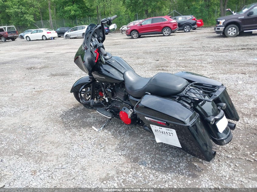 2014 Harley-davidson Street glide VIN 1HD1KBM32EB604318 IAAI salvage auction — ALL OVER, Mv-907A (New York), sold $3,600 on 2026-08-01 (photo 3)