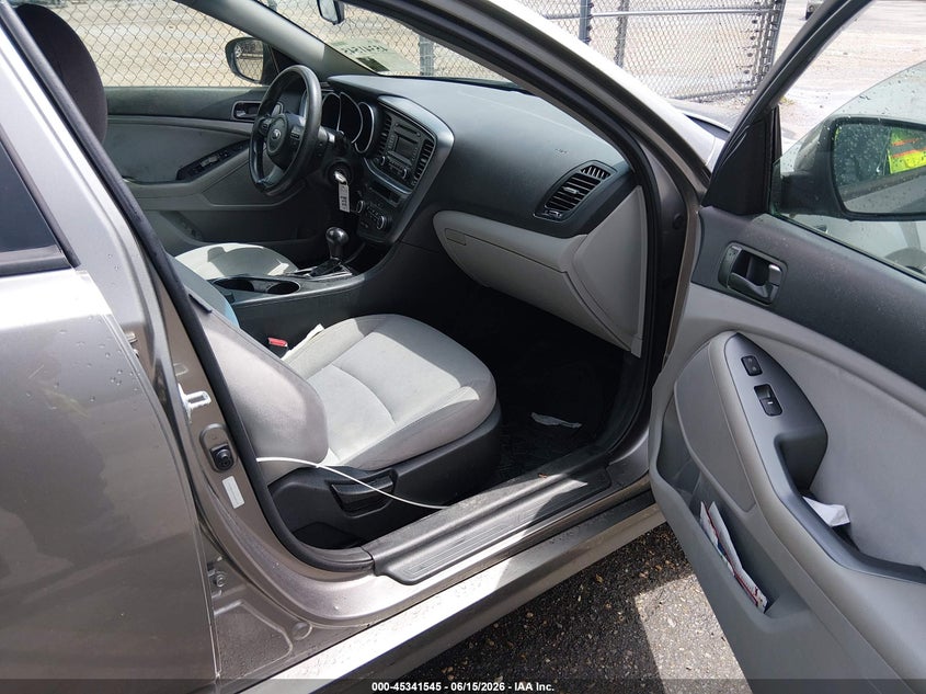 2015 Kia Optima VIN 5XXGM4A76FG480140 IAAI salvage auction — REAR END, Salvage - Greater Than 75% (Maryland), sold $700 on 2026-07-13 (photo 5)