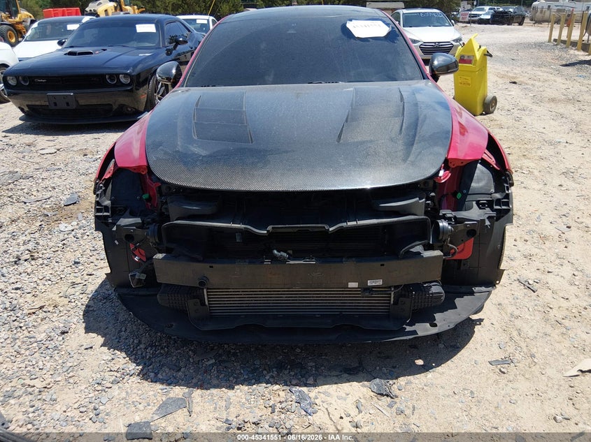 2018 Kia Stinger VIN KNAE55LC1J6015919 IAAI salvage auction — FRONT END, Salvage (North Carolina), sold $3,200 on 2026-07-23 (photo 6)