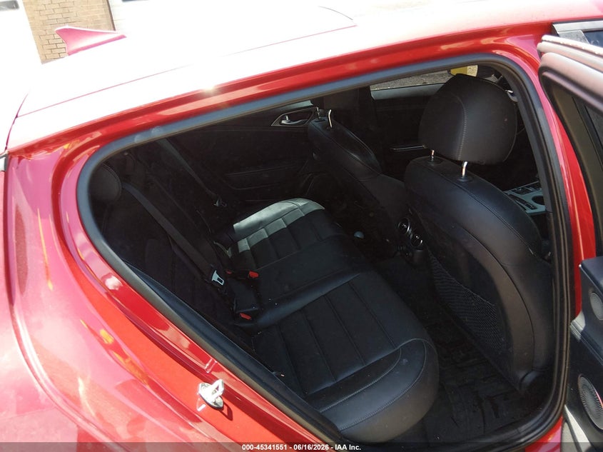 2018 Kia Stinger VIN KNAE55LC1J6015919 IAAI salvage auction — FRONT END, Salvage (North Carolina), sold $3,200 on 2026-07-23 (photo 8)