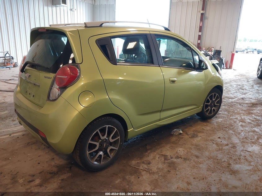 2013 Chevrolet Spark VIN KL8CF6S95DC574519 IAAI salvage auction — FRONT END, Clear (Michigan), sold $300 on 2026-07-14 (photo 4)
