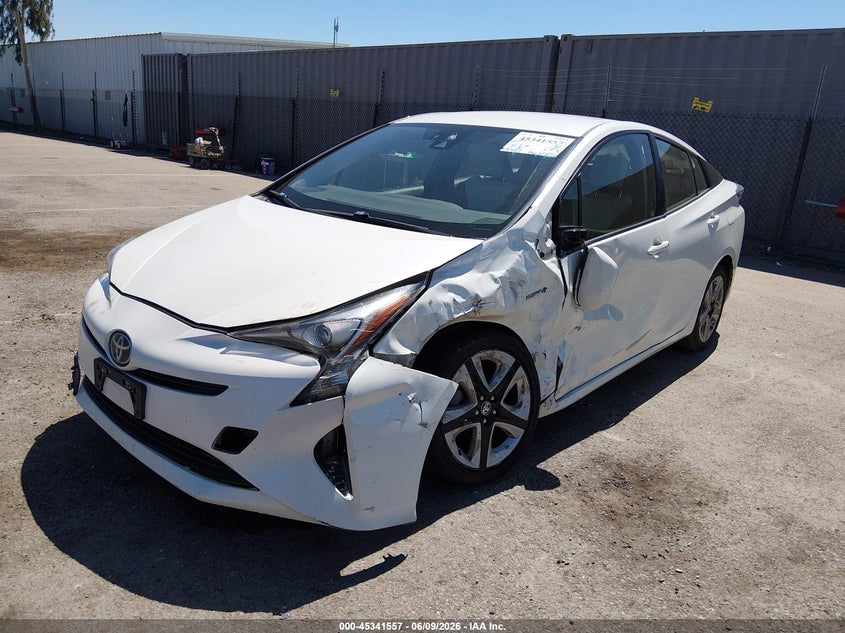 2017 Toyota Prius VIN JTDKARFU9H3033769 IAAI salvage auction — LEFT SIDE, Salvage (California), sold $4,625 on 2026-08-01 (photo 2)
