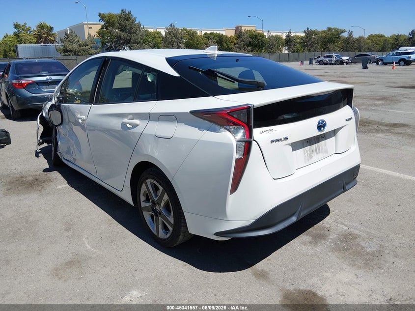 2017 Toyota Prius VIN JTDKARFU9H3033769 IAAI salvage auction — LEFT SIDE, Salvage (California), sold $4,625 on 2026-08-01 (photo 3)
