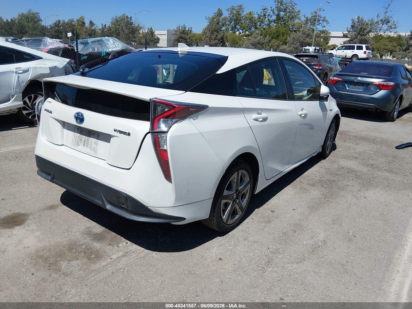 2017 Toyota Prius VIN JTDKARFU9H3033769 IAAI salvage auction — LEFT SIDE, Salvage (California), sold $4,625 on 2026-08-01 (photo 4)