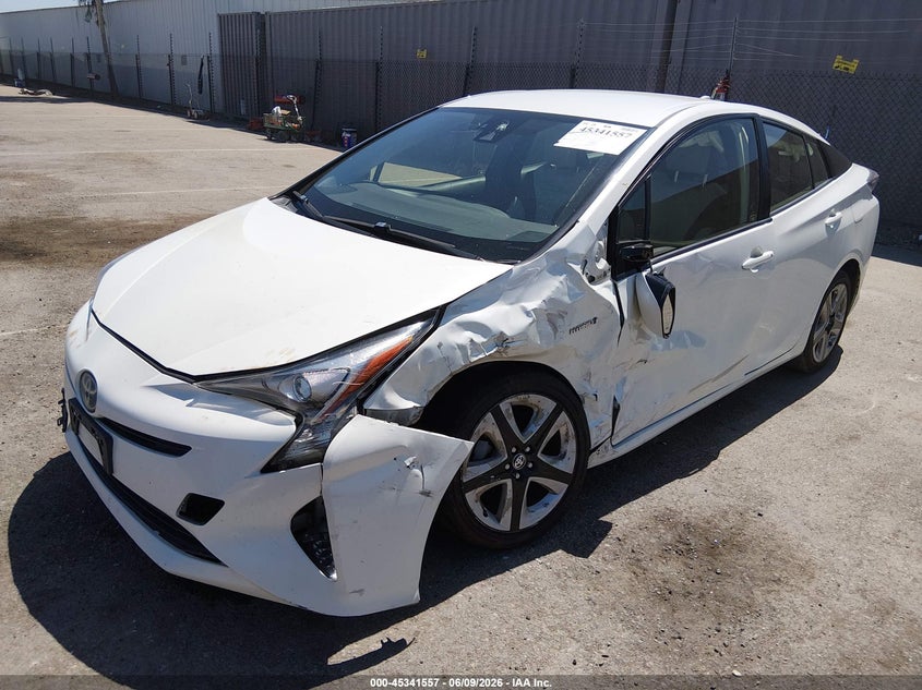 2017 Toyota Prius VIN JTDKARFU9H3033769 IAAI salvage auction — LEFT SIDE, Salvage (California), sold $4,625 on 2026-08-01 (photo 6)