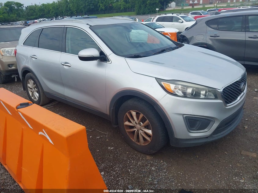 2016 Kia Sorento VIN 5XYPG4A55GG035388 IAAI salvage auction — NORMAL WEAR, Clear (Tennessee), sold $1,450 on 2026-07-16 (photo 1)