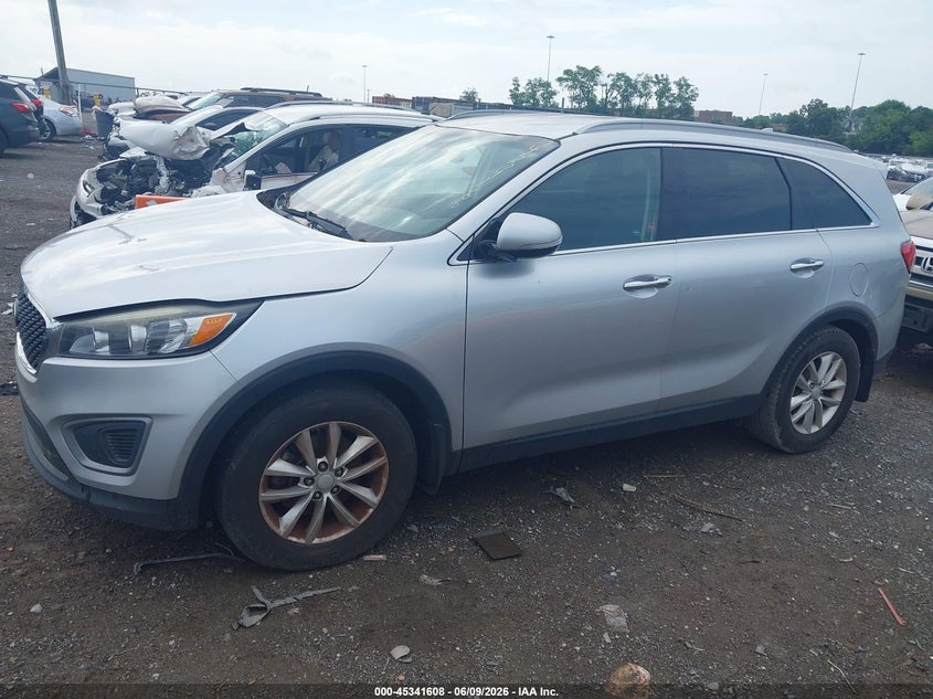 2016 Kia Sorento VIN 5XYPG4A55GG035388 IAAI salvage auction — NORMAL WEAR, Clear (Tennessee), sold $1,450 on 2026-07-16 (photo 6)