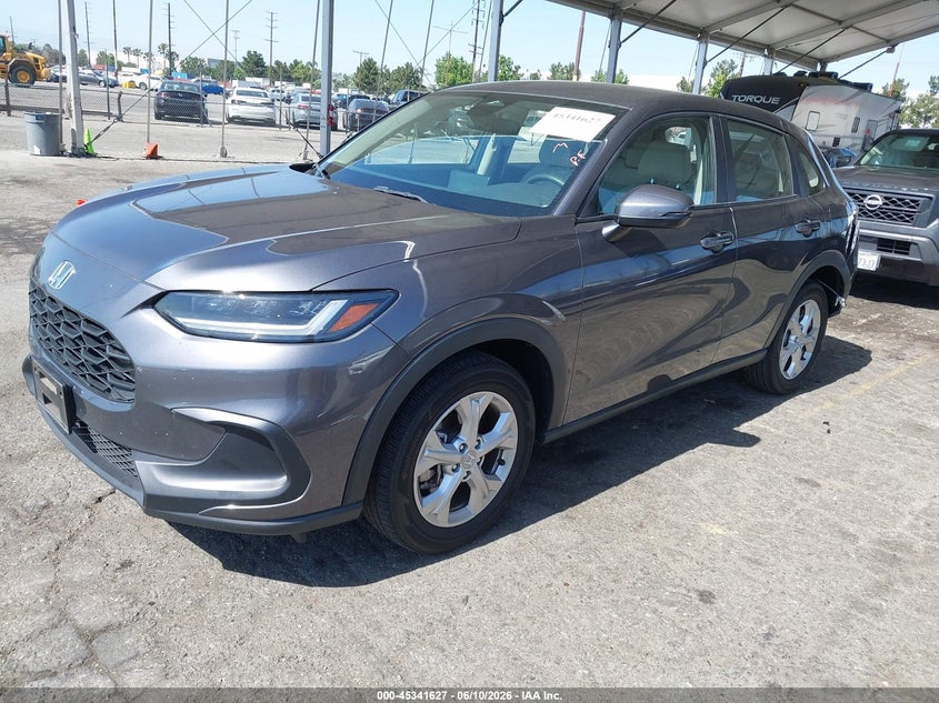 2024 Honda Hr-v VIN 3CZRZ1H33RM750109 IAAI salvage auction — REAR END, Salvage (California), sold $7,100 on 2026-07-31 (photo 2)