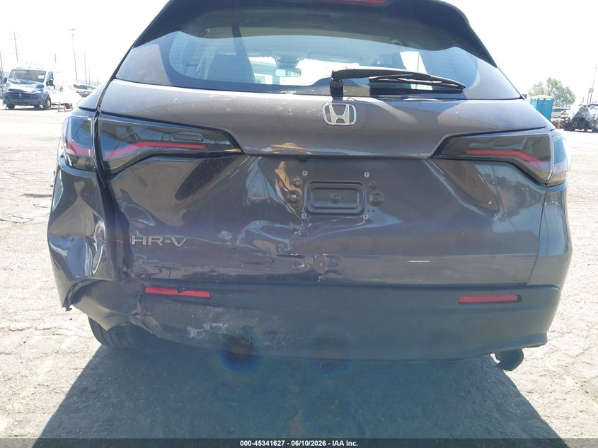 2024 Honda Hr-v VIN 3CZRZ1H33RM750109 IAAI salvage auction — REAR END, Salvage (California), sold $7,100 on 2026-07-31 (photo 6)