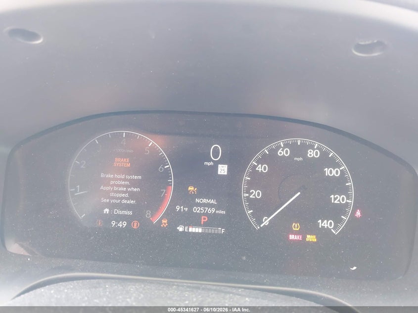 2024 Honda Hr-v VIN 3CZRZ1H33RM750109 IAAI salvage auction — REAR END, Salvage (California), sold $7,100 on 2026-07-31 (photo 7)