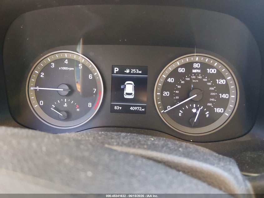 2019 Hyundai Tucson VIN KM8J2CA45KU987252 IAAI salvage auction — HAIL, Clear (Wisconsin), sold $5,500 on 2026-07-08 (photo 7)