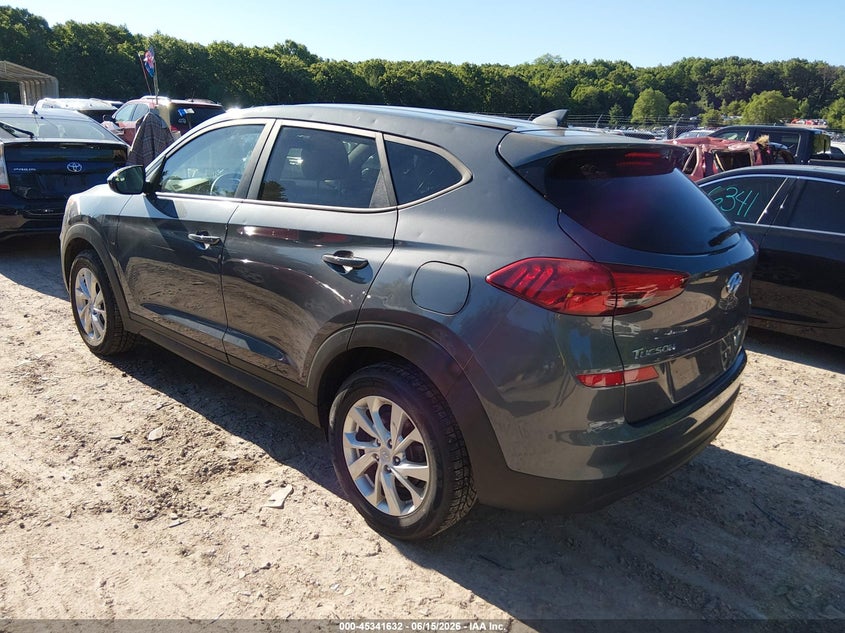 2019 Hyundai Tucson VIN KM8J2CA45KU987252 IAAI salvage auction — HAIL, Clear (Wisconsin), sold $5,500 on 2026-07-08 (photo 3)