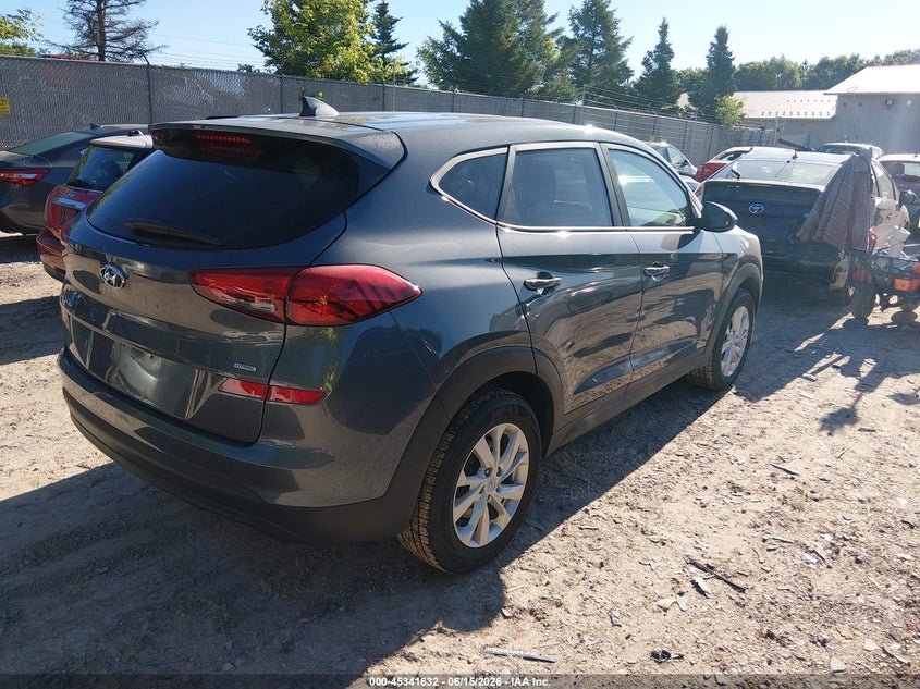 2019 Hyundai Tucson VIN KM8J2CA45KU987252 IAAI salvage auction — HAIL, Clear (Wisconsin), sold $5,500 on 2026-07-08 (photo 4)