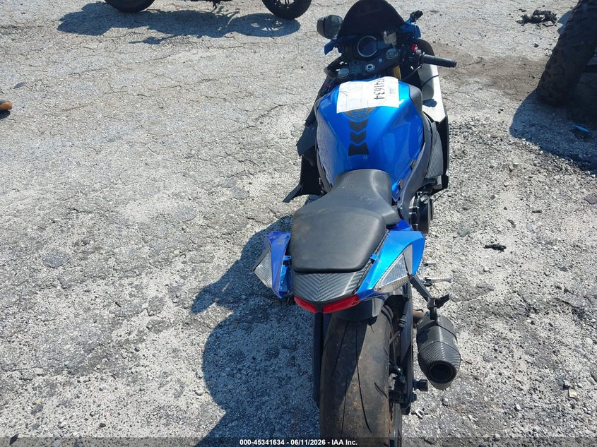 2011 Suzuki Gsx750 VIN JS1GR7MA4B2100670 IAAI salvage auction — LEFT SIDE, Salvage (Georgia), sold $2,250 on 2026-07-15 (photo 6)