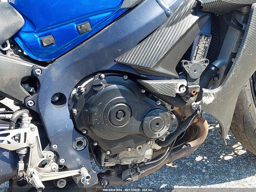 2011 Suzuki Gsx750 VIN JS1GR7MA4B2100670 IAAI salvage auction — LEFT SIDE, Salvage (Georgia), sold $2,250 on 2026-07-15 (photo 8)
