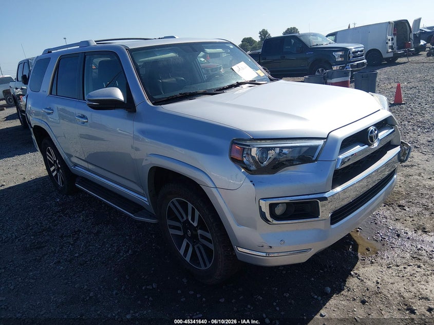 2016 Toyota 4runner VIN JTEBU5JR9G5278993 IAAI salvage auction — LEFT & RIGHT, Clear (Arkansas), sold $10,500 on 2026-07-15 (photo 1)