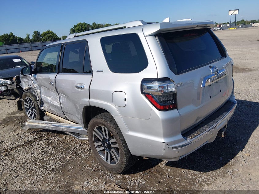 2016 Toyota 4runner VIN JTEBU5JR9G5278993 IAAI salvage auction — LEFT & RIGHT, Clear (Arkansas), sold $10,500 on 2026-07-15 (photo 3)