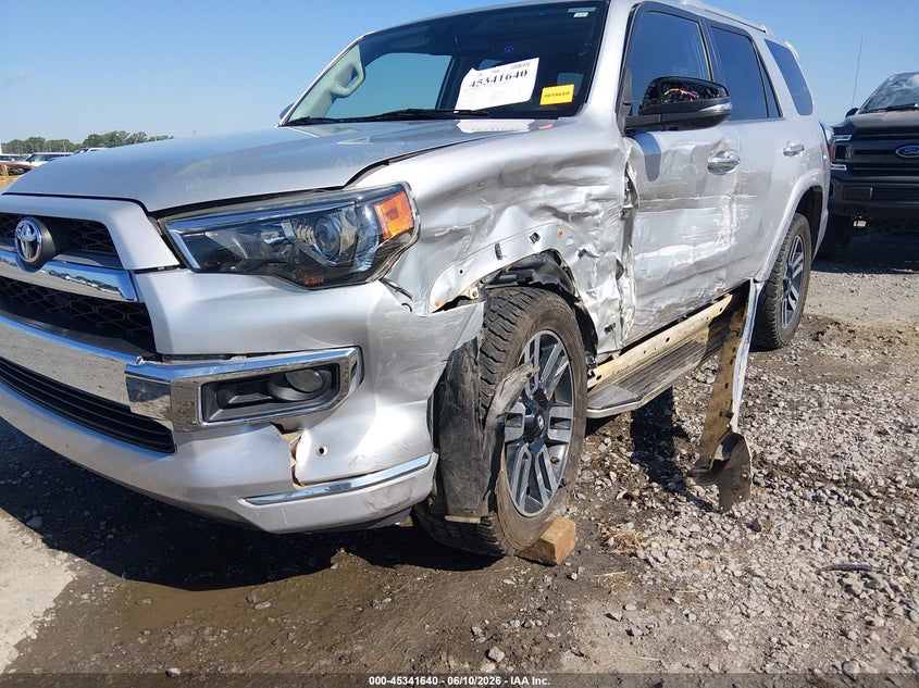 2016 Toyota 4runner VIN JTEBU5JR9G5278993 IAAI salvage auction — LEFT & RIGHT, Clear (Arkansas), sold $10,500 on 2026-07-15 (photo 6)