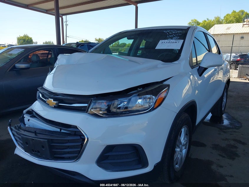 2020 Chevrolet Trax VIN KL7CJKSB0LB045238 IAAI salvage auction — RIGHT FRONT, Salvage (California), sold $1,325 on 2026-07-14 (photo 2)