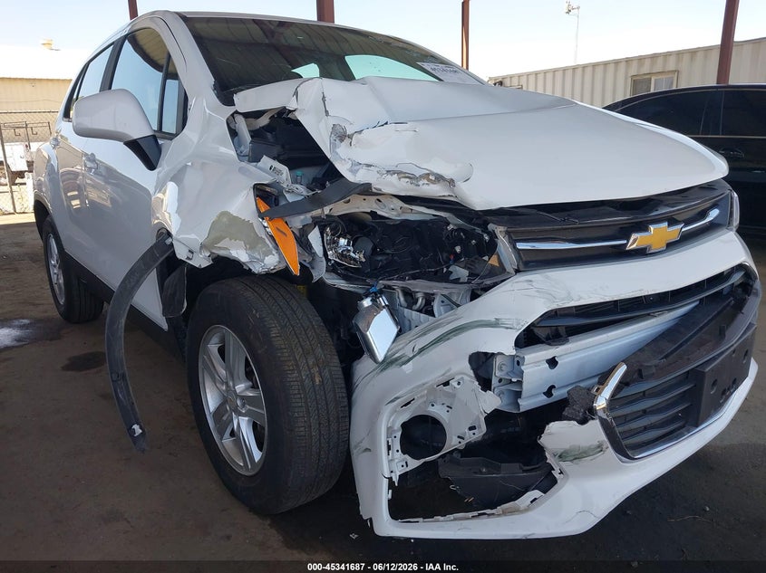 2020 Chevrolet Trax VIN KL7CJKSB0LB045238 IAAI salvage auction — RIGHT FRONT, Salvage (California), sold $1,325 on 2026-07-14 (photo 6)