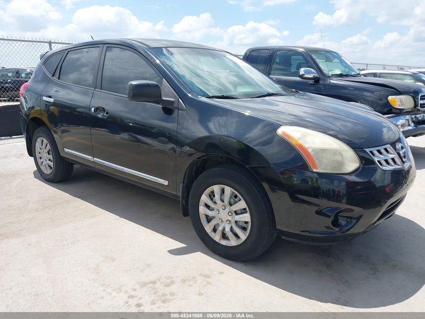 2012 Nissan Rogue VIN JN8AS5MT4CW261492 IAAI salvage auction — LEFT REAR, Salvage (Texas), sold $325 on 2026-07-09 (photo 1)