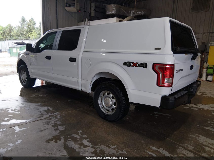 2017 Ford F-150 VIN 1FTEW1E88HKE40461 IAAI salvage auction — NORMAL WEAR, Sf97 (Wisconsin), sold $14,825 on 2026-07-20 (photo 3)