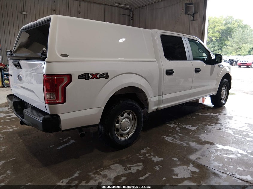 2017 Ford F-150 VIN 1FTEW1E88HKE40461 IAAI salvage auction — NORMAL WEAR, Sf97 (Wisconsin), sold $14,825 on 2026-07-20 (photo 4)