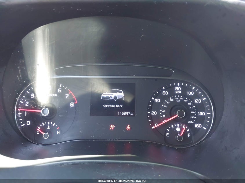 2020 Kia Soul VIN KNDJ23AUXL7097916 IAAI salvage auction — UNKNOWN, Salvage (Missouri), sold $2,150 on 2026-07-11 (photo 7)