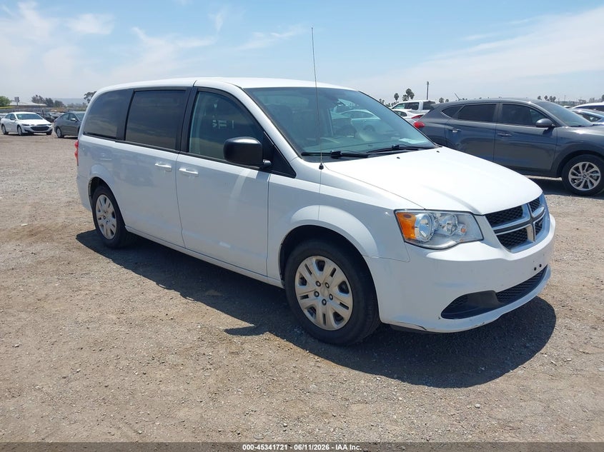 2018 Dodge Grand caravan VIN 2C4RDGBG4JR296789 IAAI salvage auction — NORMAL WEAR, Sf97 (California), sold $9,100 on 2026-07-28 (photo 1)