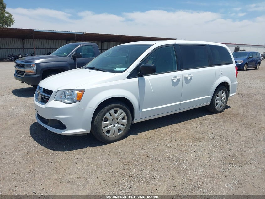 2018 Dodge Grand caravan VIN 2C4RDGBG4JR296789 IAAI salvage auction — NORMAL WEAR, Sf97 (California), sold $9,100 on 2026-07-28 (photo 2)